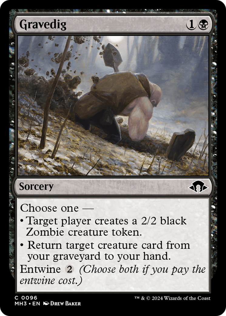 Gravedig [Modern Horizons 3] | Jomio and Rueliete's Cards and Comics