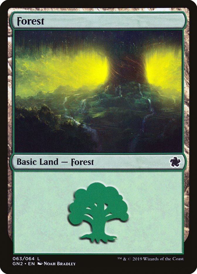 Forest (63) [Game Night 2019] | Jomio and Rueliete's Cards and Comics