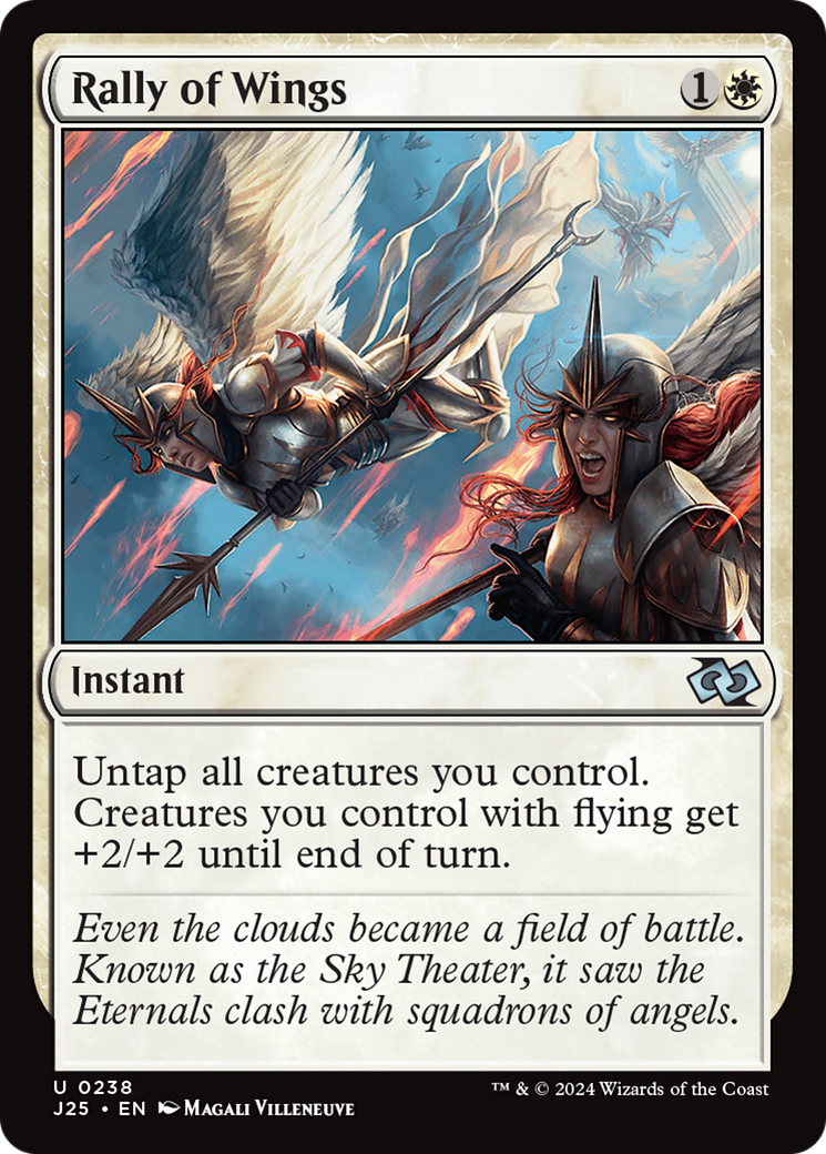 Rally of Wings [Foundations Jumpstart] | Jomio and Rueliete's Cards and Comics