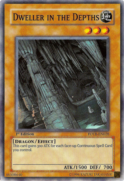 Dweller in the Depths [FOTB-EN028] Common | Jomio and Rueliete's Cards and Comics