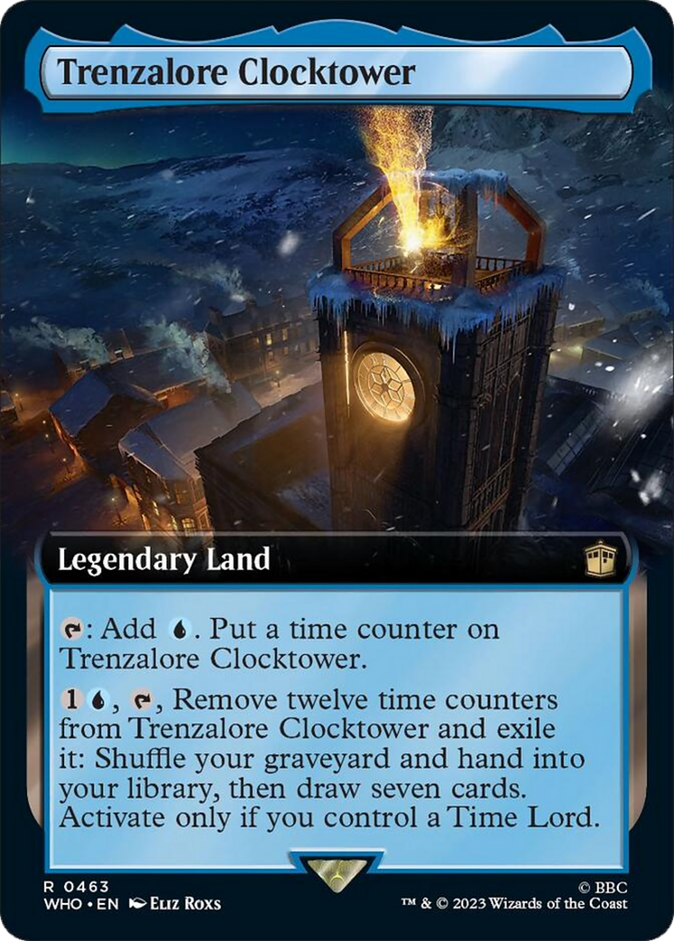 Trenzalore Clocktower (Extended Art) [Doctor Who] | Jomio and Rueliete's Cards and Comics