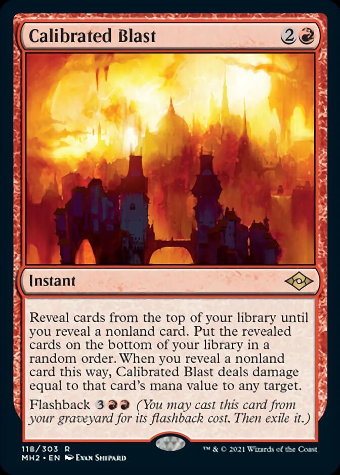 Calibrated Blast [Modern Horizons 2] | Jomio and Rueliete's Cards and Comics