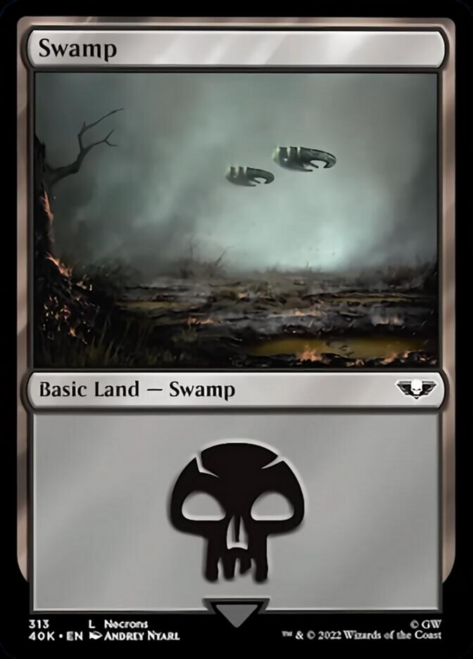 Swamp (313) [Warhammer 40,000] | Jomio and Rueliete's Cards and Comics