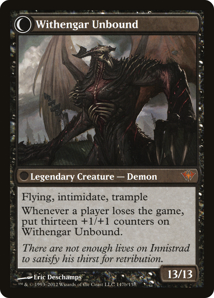 Elbrus, the Binding Blade // Withengar Unbound [Secret Lair: From Cute to Brute] | Jomio and Rueliete's Cards and Comics