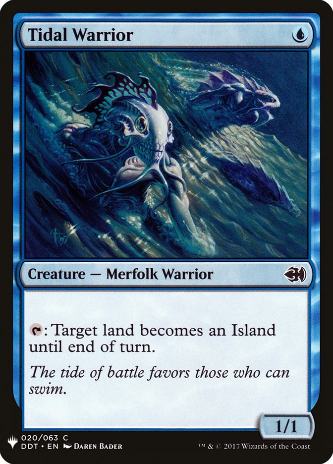 Tidal Warrior [Mystery Booster] | Jomio and Rueliete's Cards and Comics
