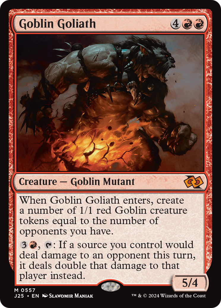 Goblin Goliath [Foundations Jumpstart] | Jomio and Rueliete's Cards and Comics