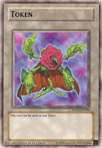 Regenerating Rose Token [TKN3-EN004] Common | Jomio and Rueliete's Cards and Comics