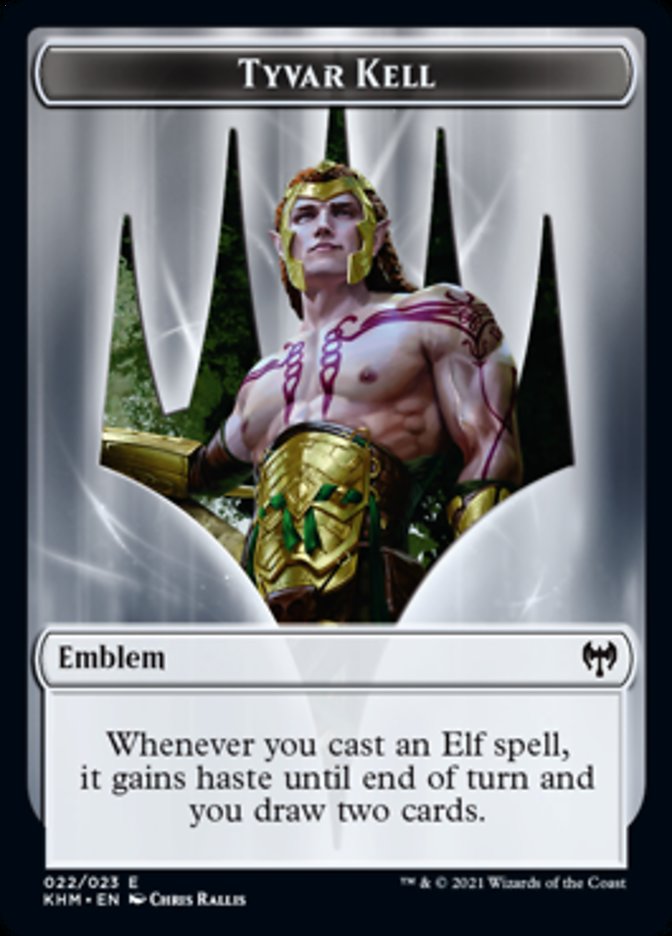 Tyvar Kell Emblem [Kaldheim Tokens] | Jomio and Rueliete's Cards and Comics
