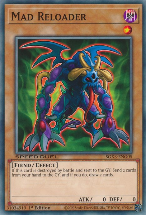 Mad Reloader [SGX3-ENG05] Common | Jomio and Rueliete's Cards and Comics