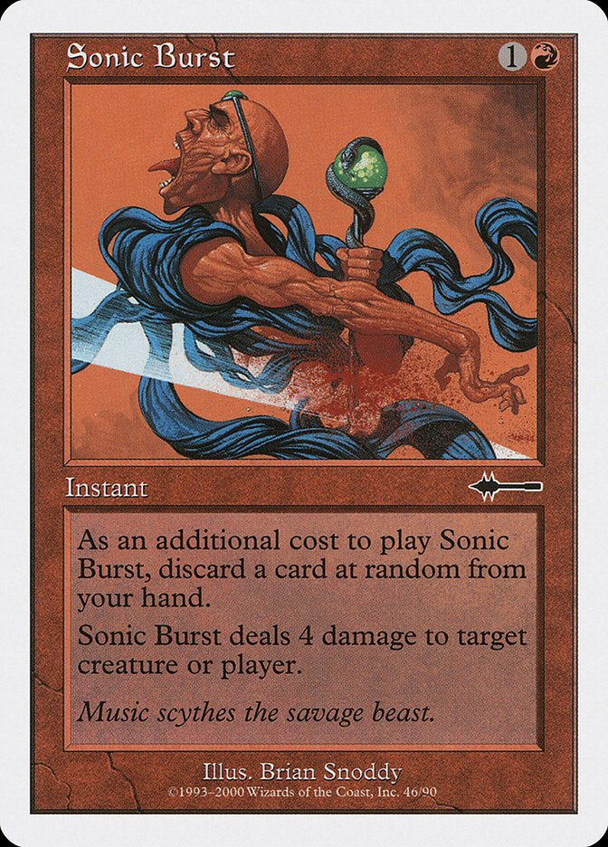 Sonic Burst [Beatdown] | Jomio and Rueliete's Cards and Comics