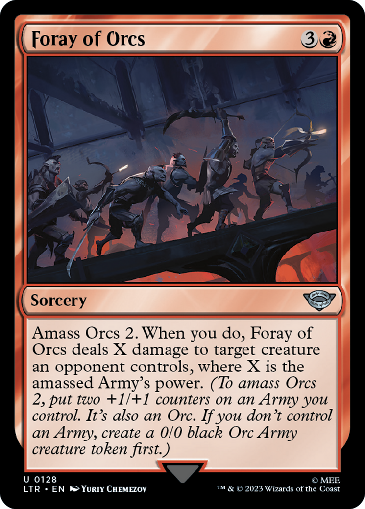 Foray of Orcs [The Lord of the Rings: Tales of Middle-Earth] | Jomio and Rueliete's Cards and Comics