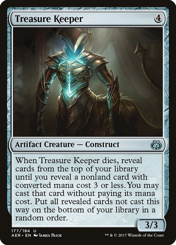 Treasure Keeper [Aether Revolt] | Jomio and Rueliete's Cards and Comics
