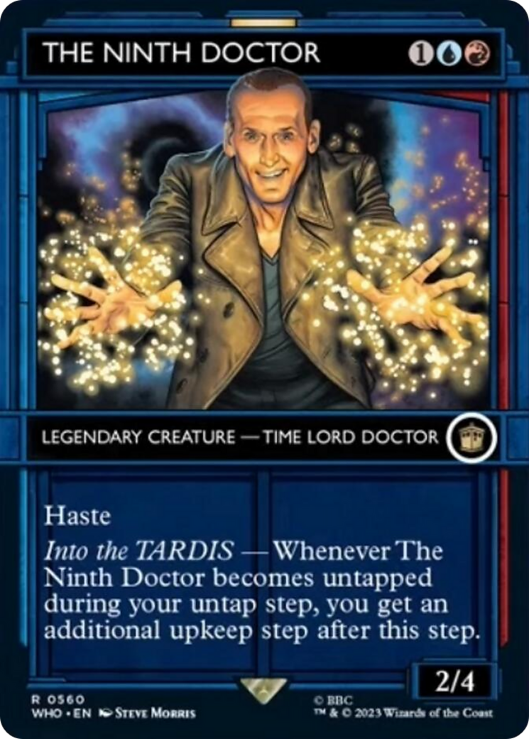 The Ninth Doctor (Showcase) [Doctor Who] | Jomio and Rueliete's Cards and Comics