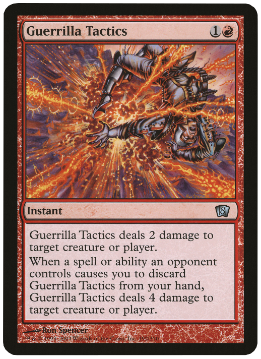 Guerrilla Tactics (Oversized) [Eighth Edition Box Topper] | Jomio and Rueliete's Cards and Comics