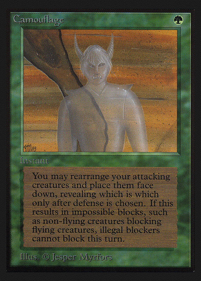 Camouflage [International Collectors' Edition] | Jomio and Rueliete's Cards and Comics
