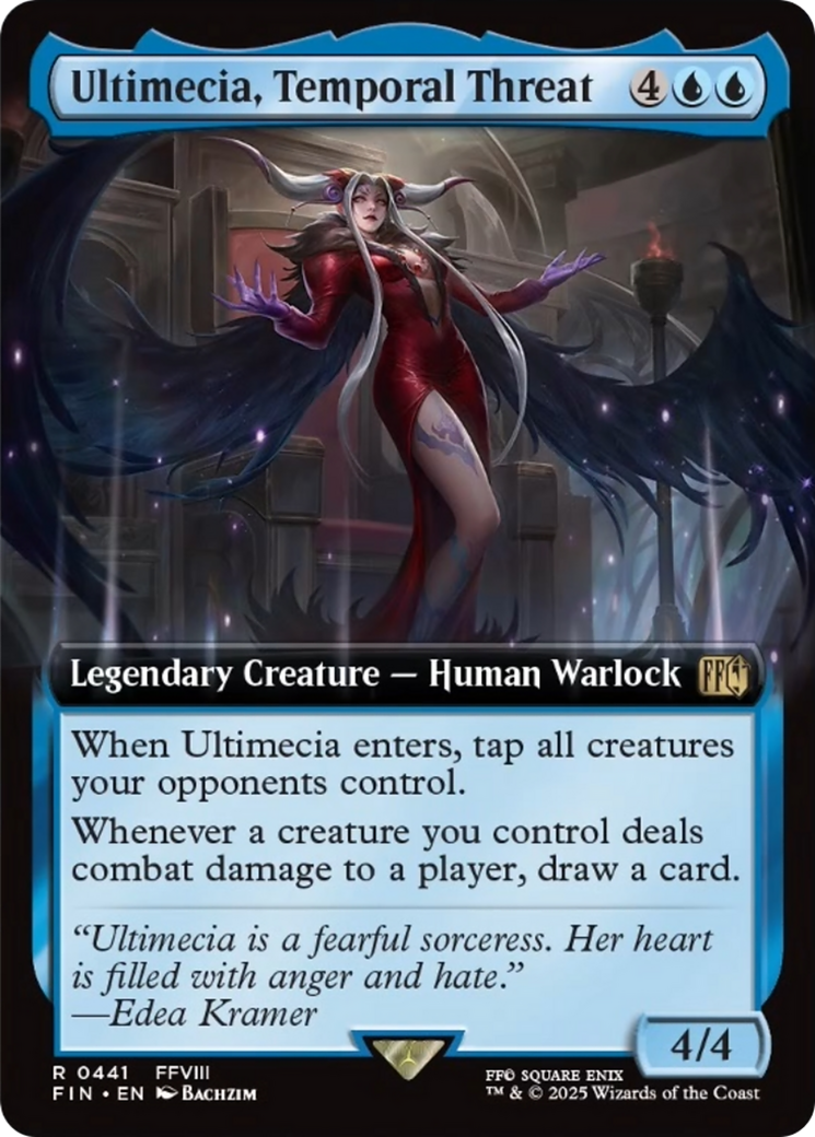 Ultimecia, Temporal Threat (Extended Art) [FINAL FANTASY] | Jomio and Rueliete's Cards and Comics