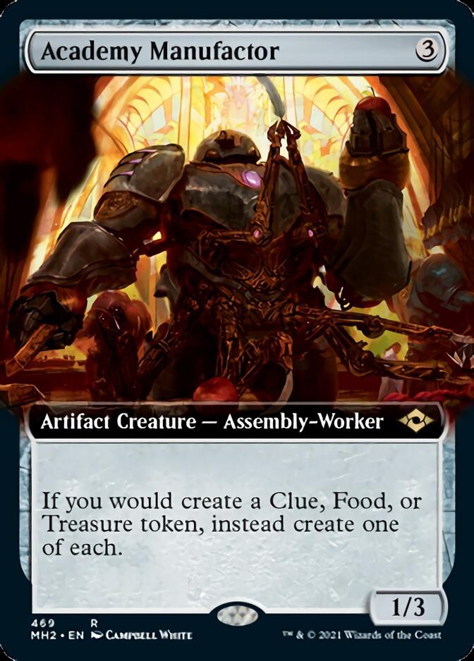 Academy Manufactor (Extended Art) [Modern Horizons 2] | Jomio and Rueliete's Cards and Comics