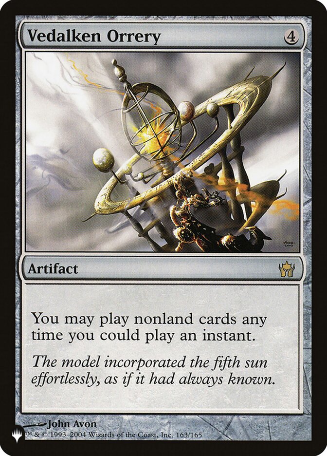 Vedalken Orrery [The List] | Jomio and Rueliete's Cards and Comics