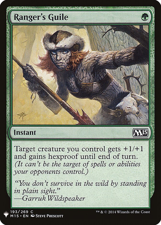 Ranger's Guile [Mystery Booster] | Jomio and Rueliete's Cards and Comics
