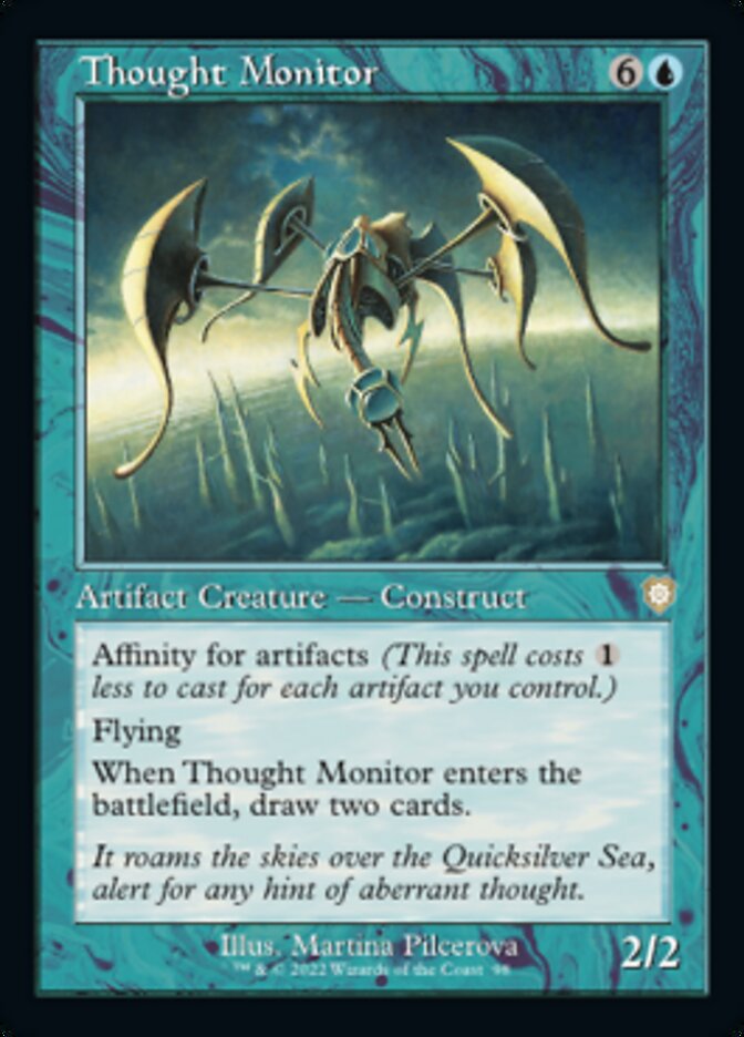 Thought Monitor (Retro) [The Brothers' War Commander] | Jomio and Rueliete's Cards and Comics