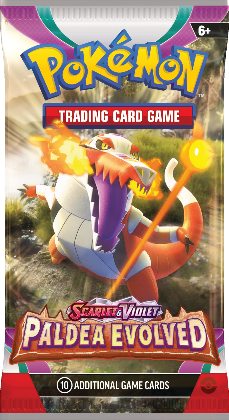 Scarlet & Violet: Paldea Evolved - Booster Pack | Jomio and Rueliete's Cards and Comics