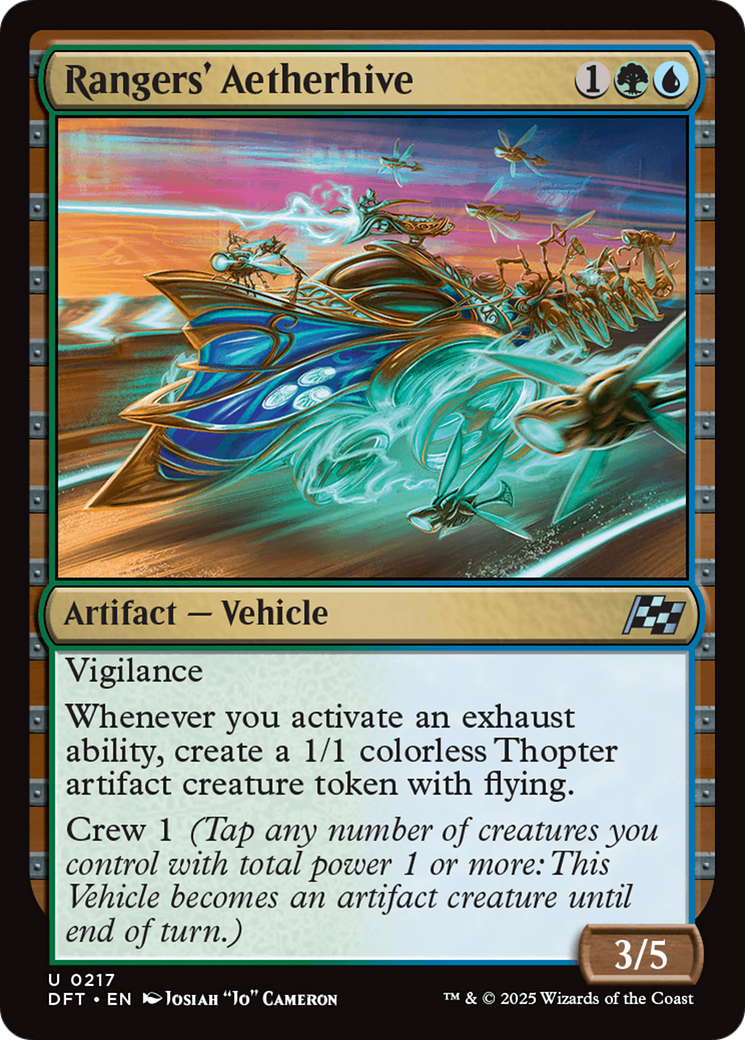 Rangers' Aetherhive [Aetherdrift] | Jomio and Rueliete's Cards and Comics