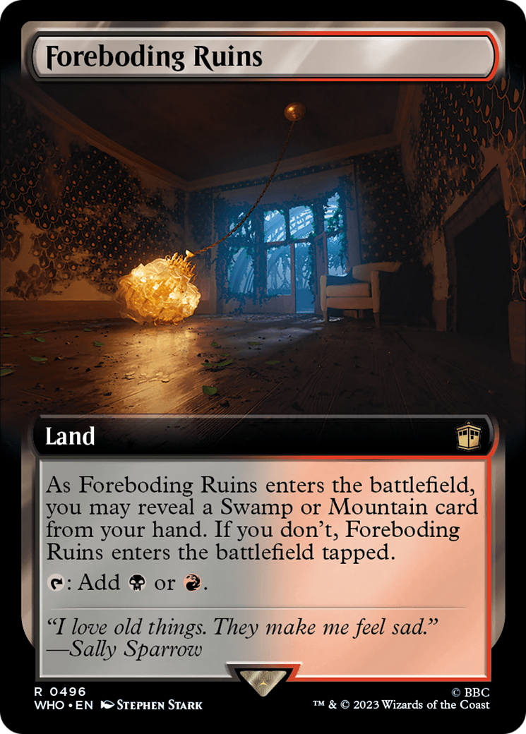 Foreboding Ruins (Extended Art) [Doctor Who] | Jomio and Rueliete's Cards and Comics