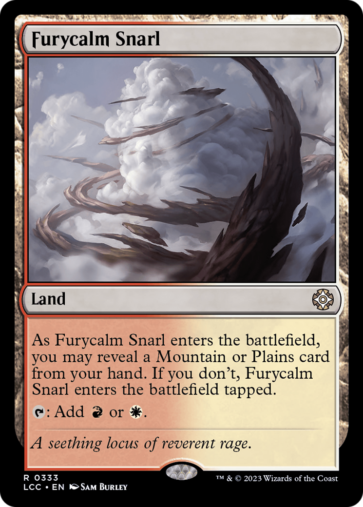 Furycalm Snarl [The Lost Caverns of Ixalan Commander] | Jomio and Rueliete's Cards and Comics