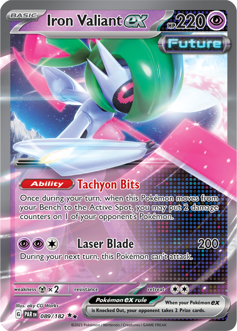 Iron Valiant ex (068) (Jumbo Card) [Scarlet & Violet: Paradox Rift] | Jomio and Rueliete's Cards and Comics
