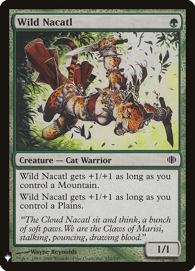 Wild Nacatl [Mystery Booster] | Jomio and Rueliete's Cards and Comics