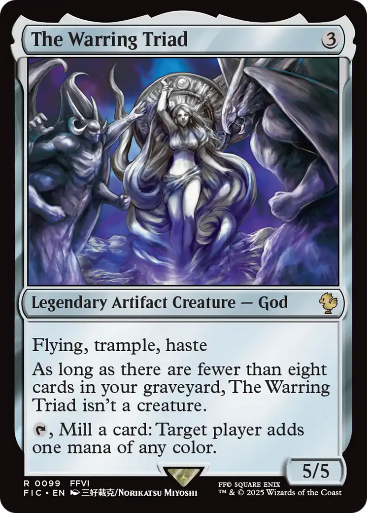 The Warring Triad [FINAL FANTASY Commander] | Jomio and Rueliete's Cards and Comics