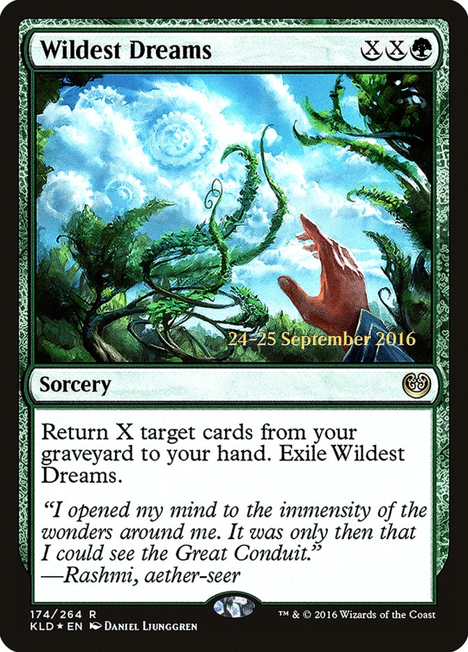 Wildest Dreams [Kaladesh Prerelease Promos] | Jomio and Rueliete's Cards and Comics