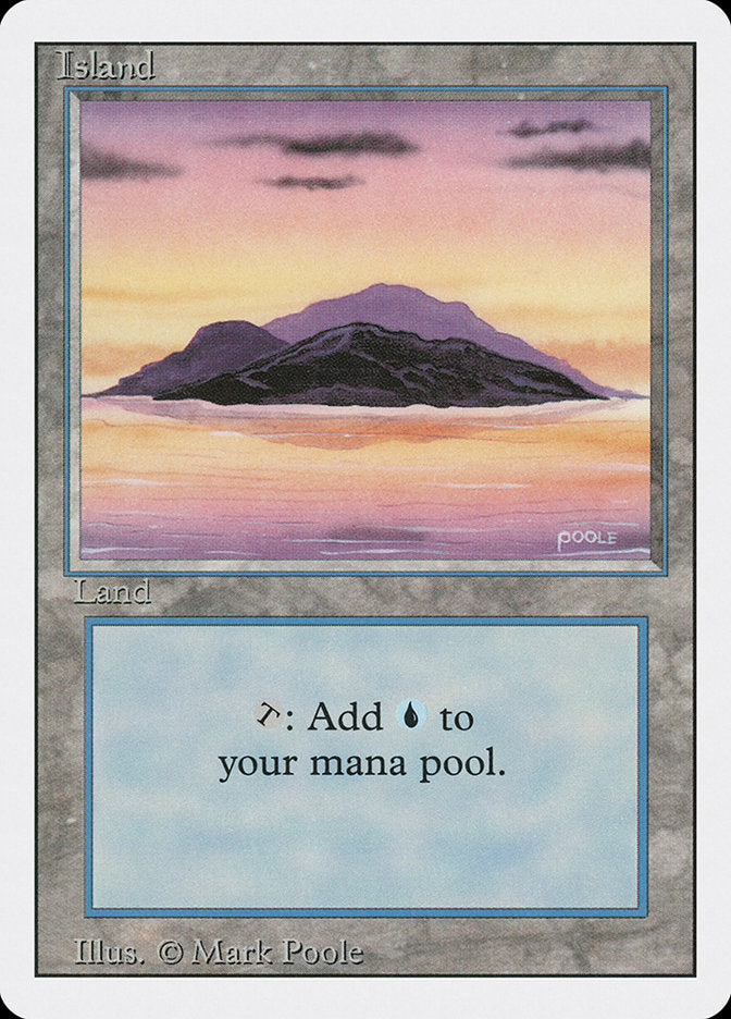 Island (Sunset / Signature on Right) [Revised Edition] | Jomio and Rueliete's Cards and Comics