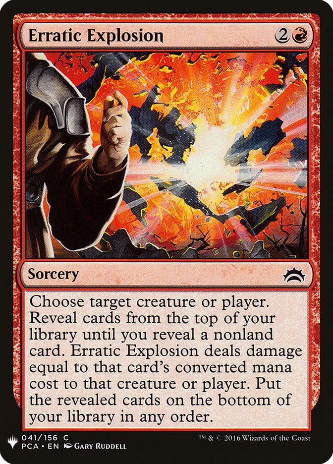 Erratic Explosion [Mystery Booster] | Jomio and Rueliete's Cards and Comics