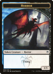 Copy // Horror Double-Sided Token [Guilds of Ravnica Guild Kit Tokens] | Jomio and Rueliete's Cards and Comics