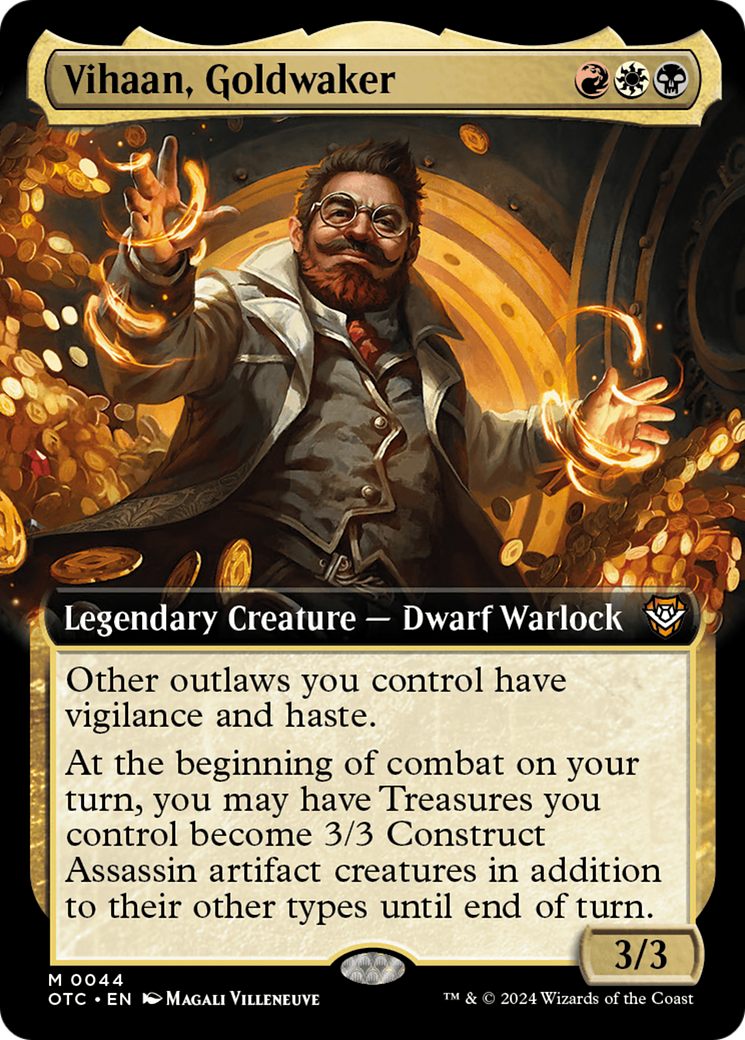 Vihaan, Goldwaker (Extended Art) [Outlaws of Thunder Junction Commander] | Jomio and Rueliete's Cards and Comics