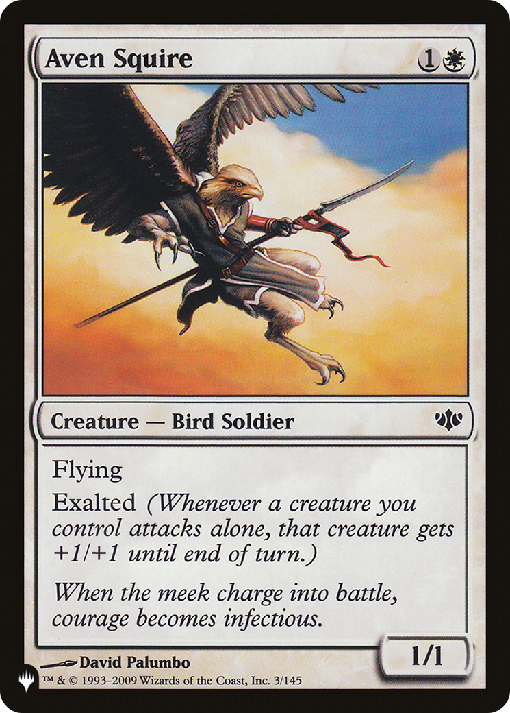 Aven Squire [The List] | Jomio and Rueliete's Cards and Comics