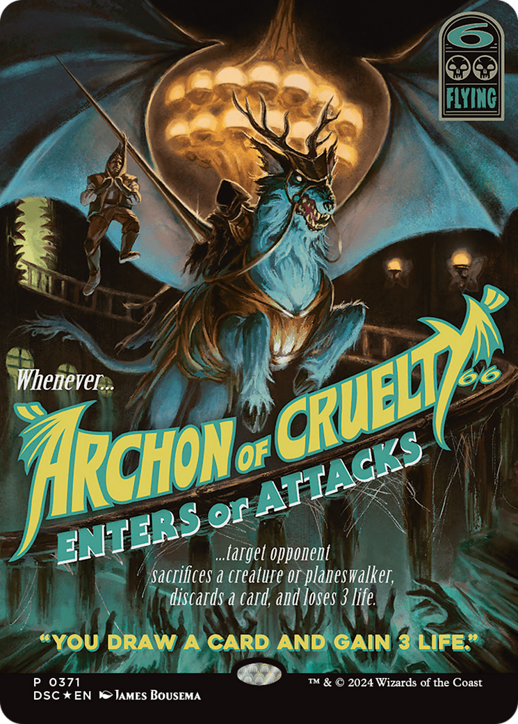 Archon of Cruelty (Showcase) [Duskmourn: House of Horror Commander] | Jomio and Rueliete's Cards and Comics