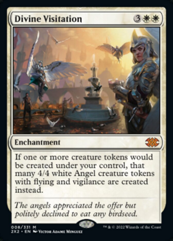 Divine Visitation [Double Masters 2022] | Jomio and Rueliete's Cards and Comics