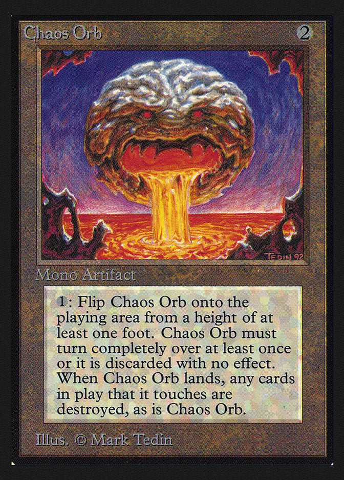 Chaos Orb [International Collectors' Edition] | Jomio and Rueliete's Cards and Comics