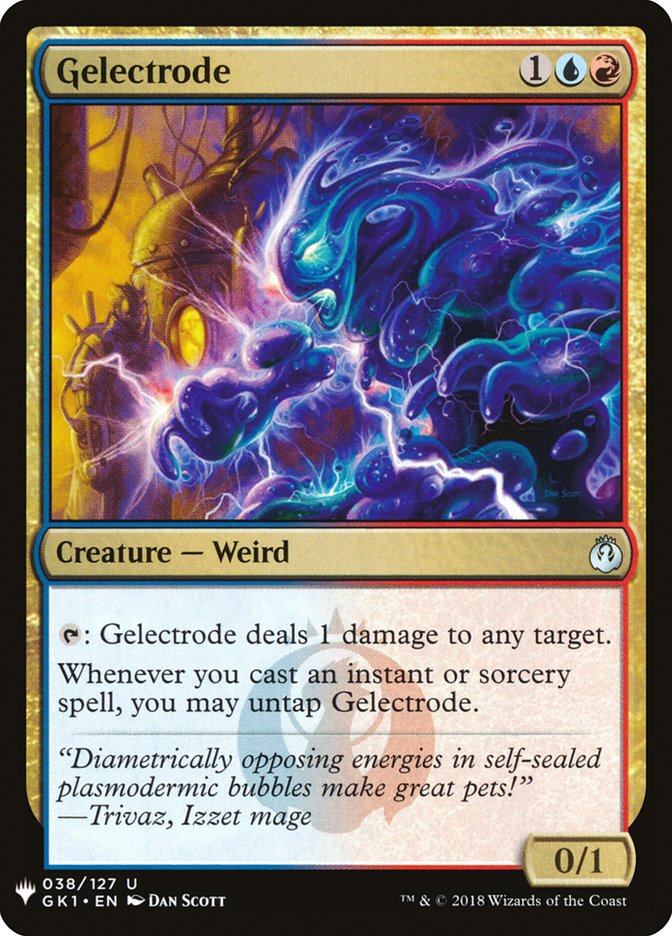 Gelectrode [Mystery Booster] | Jomio and Rueliete's Cards and Comics