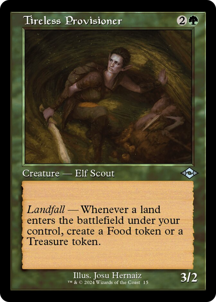 Tireless Provisioner (Retro) [Modern Horizons 2] | Jomio and Rueliete's Cards and Comics