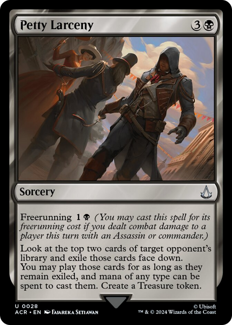 Petty Larceny [Assassin's Creed] | Jomio and Rueliete's Cards and Comics