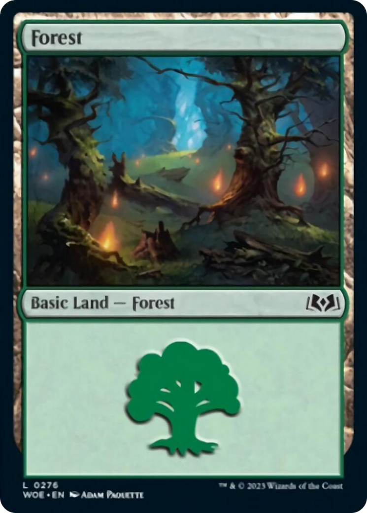 Forest (0276) [Wilds of Eldraine] | Jomio and Rueliete's Cards and Comics