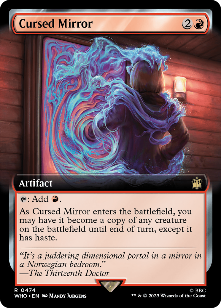 Cursed Mirror (Extended Art) [Doctor Who] | Jomio and Rueliete's Cards and Comics