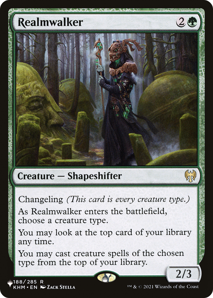 Realmwalker [The List] | Jomio and Rueliete's Cards and Comics