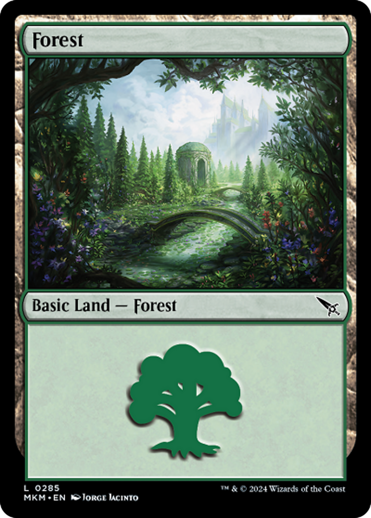 Forest (0285) [Murders at Karlov Manor] | Jomio and Rueliete's Cards and Comics