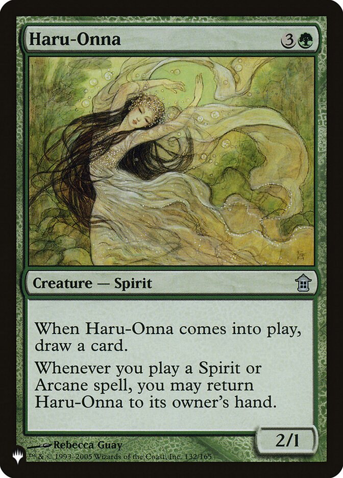 Haru-Onna [The List] | Jomio and Rueliete's Cards and Comics