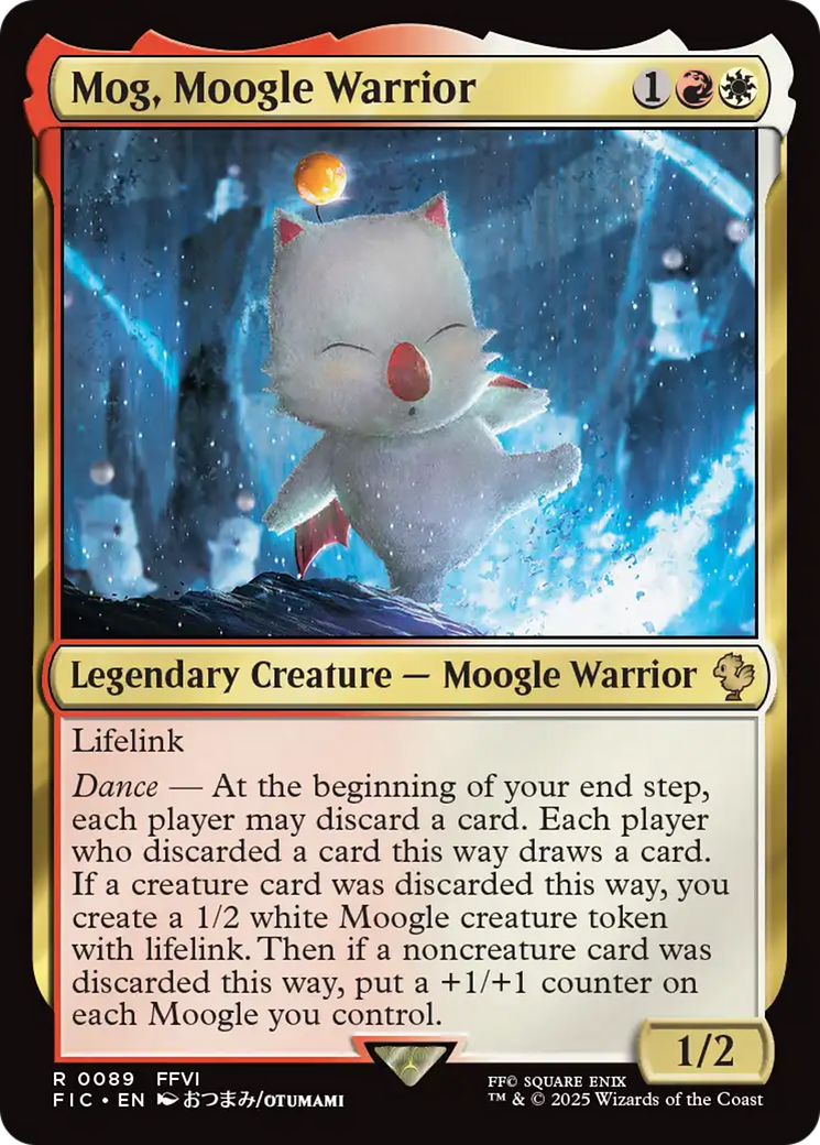 Mog, Moogle Warrior [FINAL FANTASY Commander] | Jomio and Rueliete's Cards and Comics