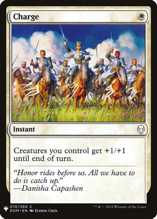 Charge [Mystery Booster] | Jomio and Rueliete's Cards and Comics
